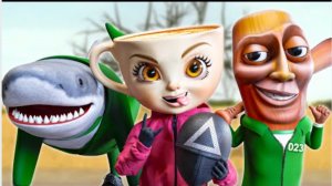 ИТАЛЬЯНСКИЕ МЕМЫ: ИГРА В КАЛЬМАРА! Italian Brainrot анимации