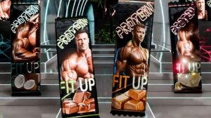 3D Protein Bar Models | Sweet Custom Labels | Chocolate, Caramel, Vanilla, Coconut