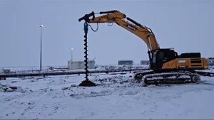 Бурение под сваи гидровращателем Hydra T8000