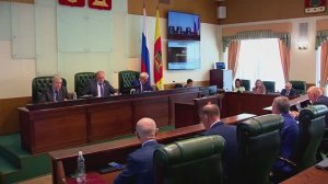 Законодательное Собрание Тверской области открыло осеннюю парламентскую сессию