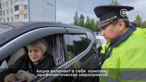 В Нижневартовске стартовала акция по безопасности дорожного движения