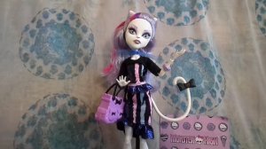 Обзор на Кэтрин Де Мяу*Монстер Хай-Catrine De Mew*Monster High (Новый Скармастер-Scare Master)