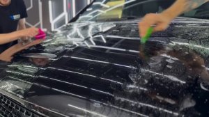 Оклейка антигравийной плёнкой Mercedes-Benz V-class