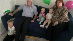 Отмечаем два года внуку Косте!