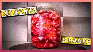 Вкусная и хрустящая капуста в банке. Простой домашний рецепт приготовления хрустящей капусты в банке