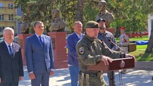 Апти Алаудинов "АХМАТ". Речь на открытии Аллеи Российской Славы
