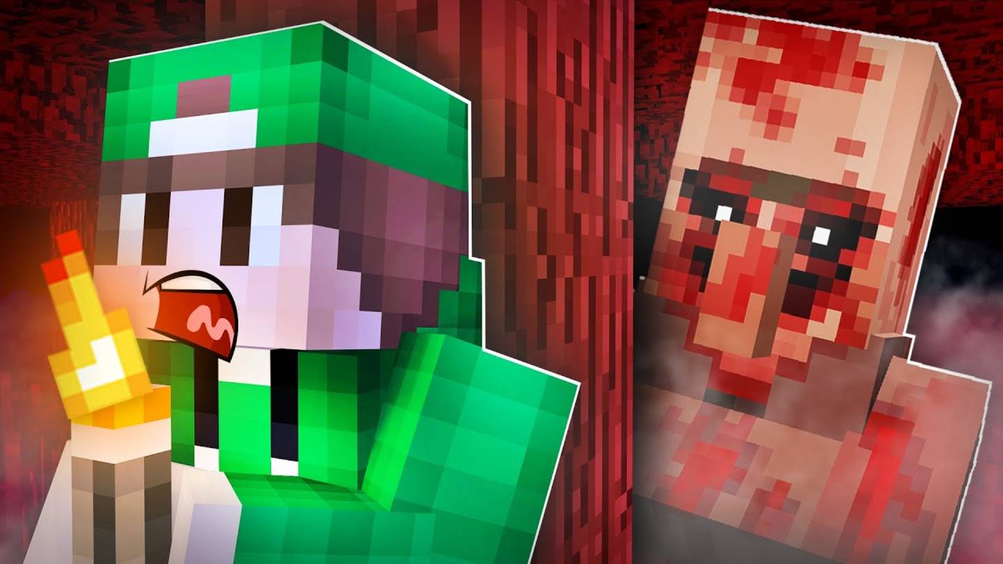 ПРОКЛЯТЫЙ ЖИТЕЛЬ ОХОТИТСЯ ЗА МНОЙ В МАЙНКРАФТ   Риколит Minecraft