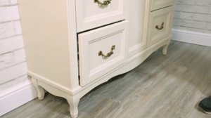 ЭЛЛИНА - 120 в цвете слоновая кость - комплект мебели для ванной комнаты, бренд ValenHouse