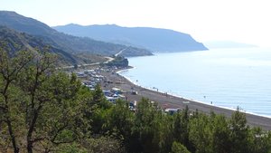 Крымские маршруты. Кемпинг на море. Заказник Аунлар.