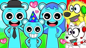 ДЕНЬ РОЖДЕНИЯ СКАЯ + СЕКРЕТНАЯ СЕМЬЯ SKY BLUE В СПРУНКИ! ROBLOX 🎂✨
