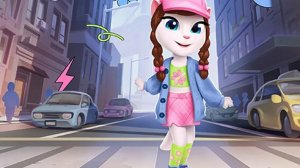 Моя говорящая Анжела 2. Часть 1😻