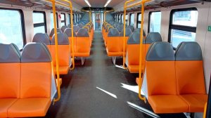 Пустая электричка МЦД от Рижского вокзала