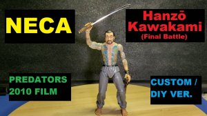 Hanzō Kawakami Yakuza Assassin (Final Battle), Series 1, Predators, Neca (Custom/DIY ver.)
