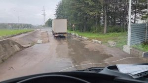 Дальнобой принял машину