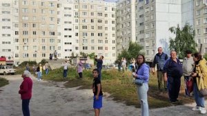 Пожар на ул. Партизанской в Барнауле, 11 сентября 2025
