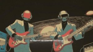 Daft Punk Dimensional Riffs 🎸🤖 ｜ Chill Disco, Electro Funk, Retro Groove Playlist