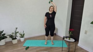Тренировка с гантелями в прямом эфире / Профилактика остеохондроза, остеопороза, инсульта