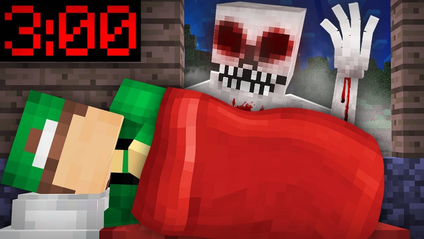 ОНО НАБЛЮДАЕТ ЗА МНОЙ КОГДА Я СПЛЮ В МАЙНКРАФТ   Риколит Minecraft