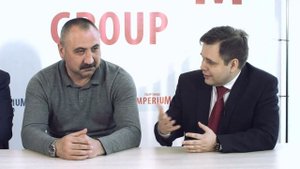 «Александр Лебзяк, Вячеслав Яновкий и Асламбек Амаев в гостях у Империум».