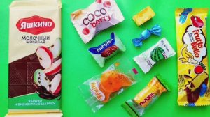 АСМР ШУРШАНИЕ. РАСКЛАДЫВАЮ И ОТКРЫВАЮ СЛАДОСТИ . ШУРШУ ФАНТИКАМИ !