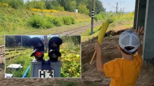 Охота на поезда - ж.д. таль, ж.д. светофор...