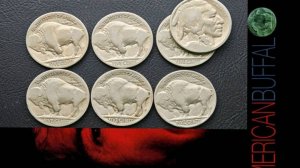 Индеец и Бизон Buffalo на знаковых монетах 5 центов США начала 20го века!