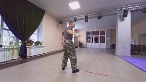Посох 1 ( перехват простой за спиной)