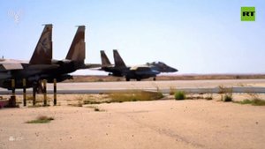 مشاهد لمقاتلات إسرائيلية تقلع لشن غارات على اليمن