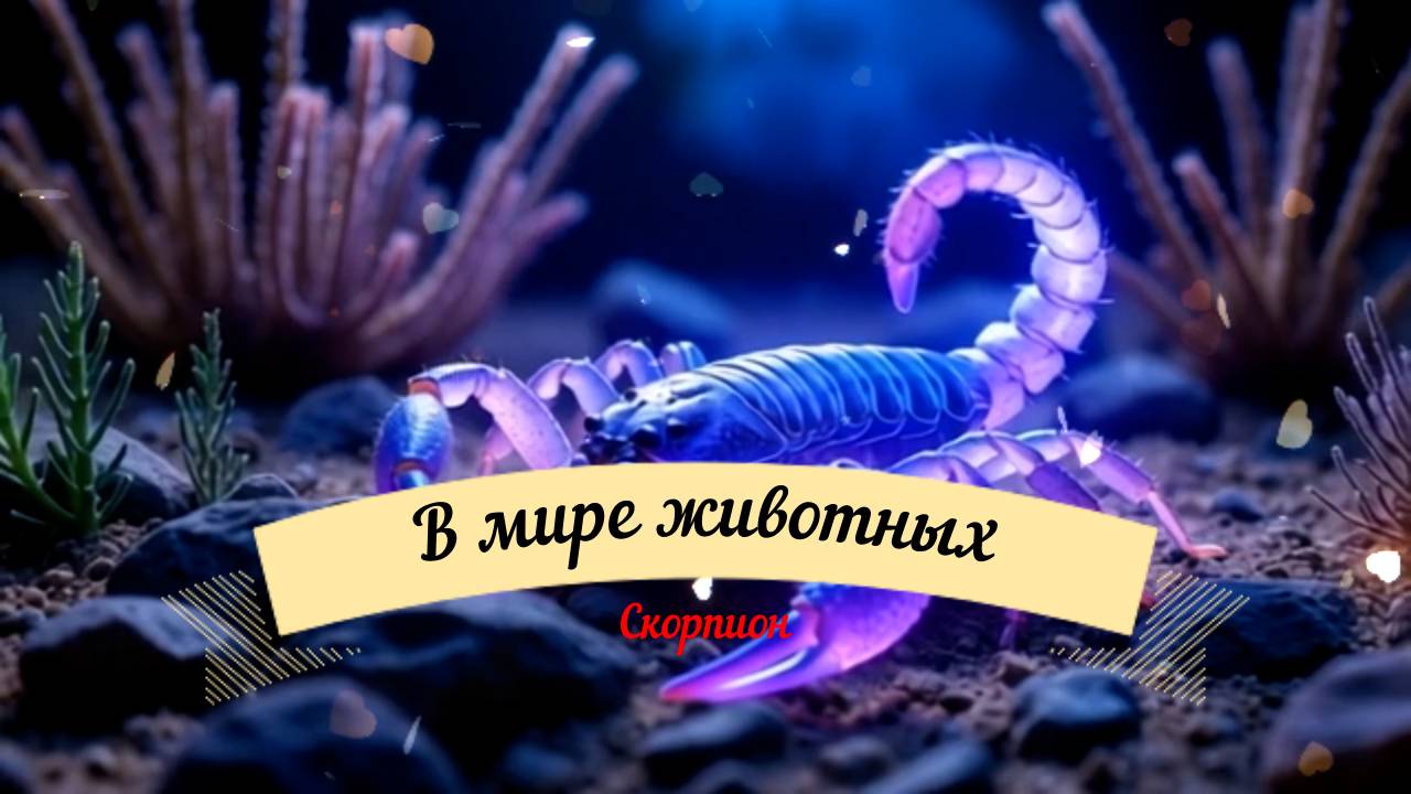 Секреты скорпиона: маленький охотник с большими клешнями!