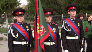 Казачьи кадеты со всей Сибири приехали в Бердск на смотр-конкурс