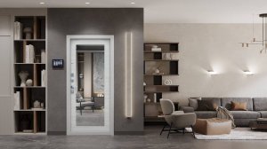 Входная дверь с зеркалом Спартак от завода АСД. Видеообзор