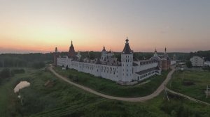 Николо-Сольбинский женский монастырь с высоты птичьего полёта
