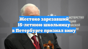 Жестоко зарезавший 15-летнюю школьницу в Петербурге признал вину