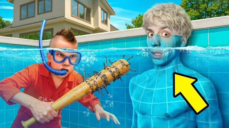 КАМУФЛЯЖНЫЕ ПРЯТКИ от Самых ЗЛЫХ ДЕТЕЙ в Мире! (Влад А4)