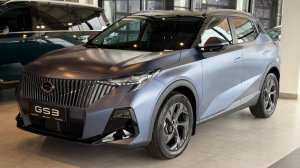 GAC GS3 комплектация GL матовый салон темный синий