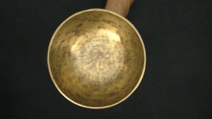 Поющая чаша Full Moon  25 см, Ре# 155 Гц , Ля# 467 Гц