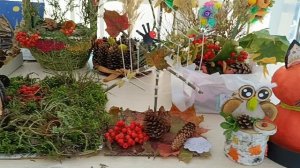 Школьное ТВ. Репортаж с выставки поделок. 11.09.2025