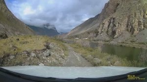 Дорога по долине Чулышмана. От турбазы Куркуре до мыса Кырсай. Горный Алтай.
