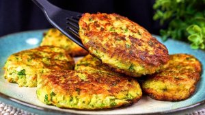 Любимый рецепт из кабачков! Дешево, быстро и очень вкусно! 🍆