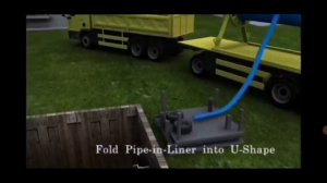 Санация труб 100 мм / Санация водопровода 300 мм