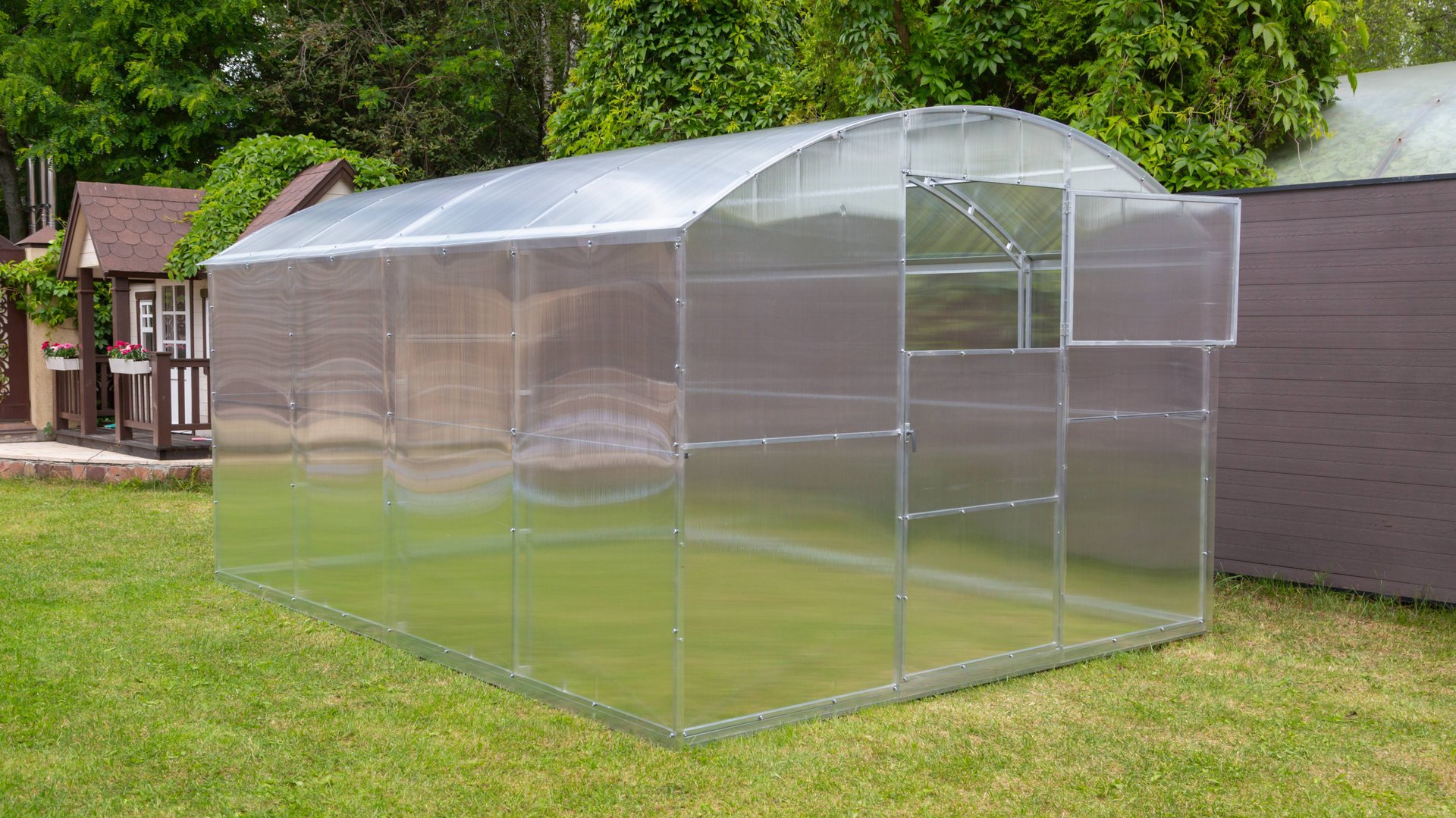 Сборка теплицы Сказка 3м смотреть онлайн