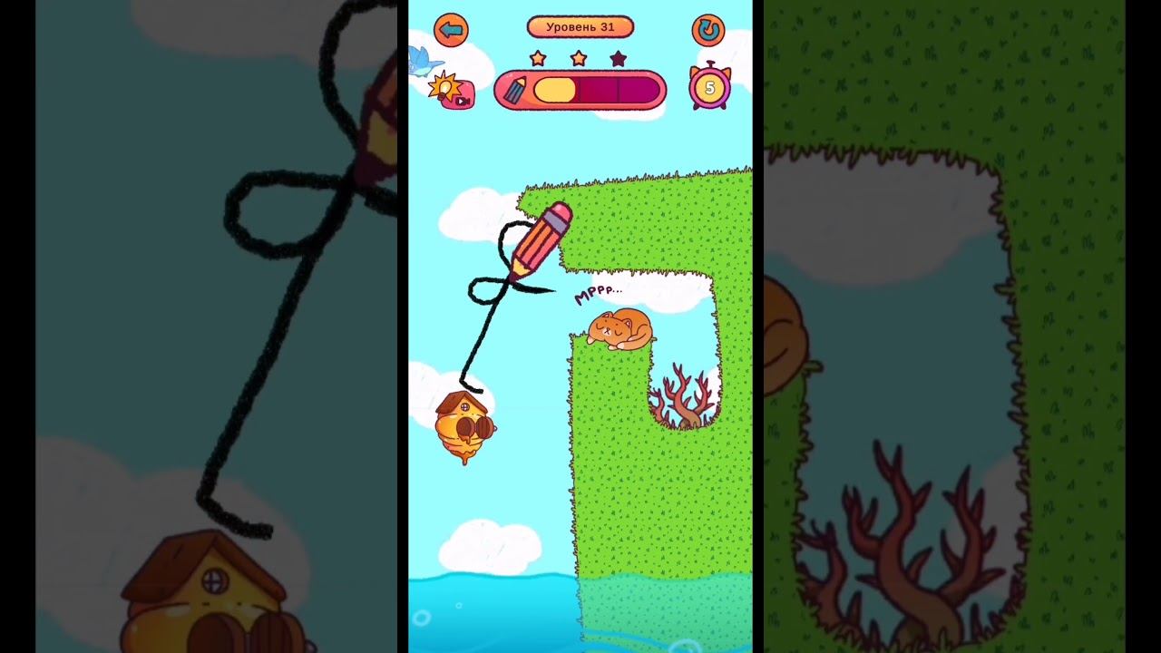 Спаси Симбочку, Save Simbachka level 31 #drawgame #drawshorts #игрырисовалки