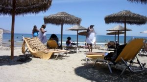 Песчаные пляжи Георгиуполиса. Крит. Греция.