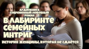 Аудиокнига. Любовный роман: "В Лабиринте Семейных Интриг". История женщины, которая не сдается!