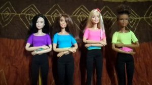 Обзор на кукол Барби Безграничные движения. Все 4 в сборе