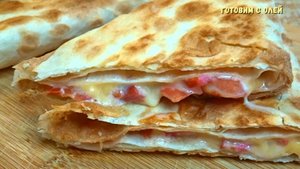 Готовлю пока закипает чайник. Хрустящая ВКУСНЯТИНА из ЛАВАША с сочной начинкой за 10 минут