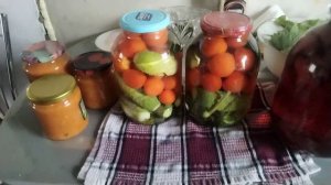 Жизнь в деревне.🏠 Заготовки не заканчиваются.😉