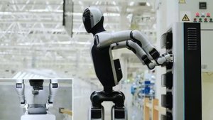 Walker S2 - первый в мире человекоподобный робот, способный к автономной замене батарей