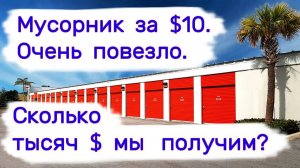 Мусорник за $10. Сколько тысяч $ мы получим？ Очень повезло