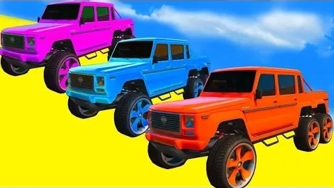 GTA V mods сказка с песнями и красочными моторами для маленьких